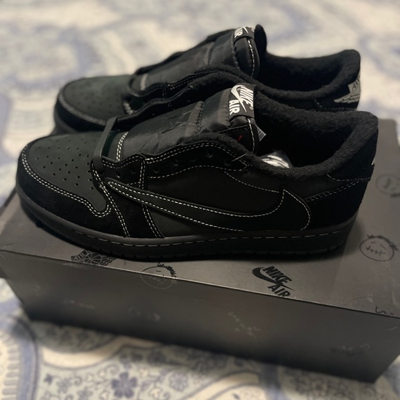 COPY - Jordan 1 Retro Low OG SP Travis Scott Black Phantom - Picture 6 of 10